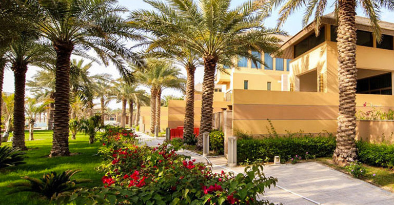 Exterior side view of the Reef Resort Bahrain